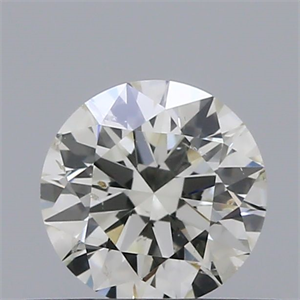 Picture of Natural Diamond 0.41 Carats, Round with Excellent Cut, G Color, SI2 Clarity and Certified by IGI