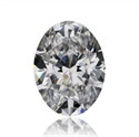 Diamante Natural 0.80 quilates, Ovalado , Color D, claridad SI1 y certificado GIA