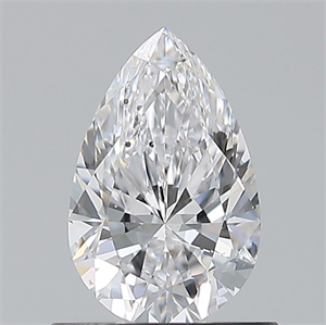 Picture of Natural Diamond 0.70 Carats, Pear with  Cut, D Color, SI1 Clarity and Certified by GIA