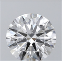 Lab Grown Diamond 3.75 Carats, Round with Ideal Cut, G Color, VS1 Clarity and Certified by IGI
