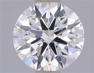 Picture of Lab Grown Diamond 1.01 Carats, Round with Ideal Cut, D Color, VVS2 Clarity and Certified by IGI