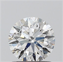Natural Diamond 1.00 Carats, Round with Very Good Cut, E Color, I1 Clarity and Certified by GIA