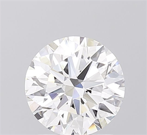 Picture of Lab Grown Diamond 1.53 Carats, Round with Ideal Cut, F Color, VVS2 Clarity and Certified by IGI
