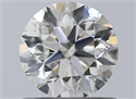 Natural Diamond 0.70 Carats, Round with Very Good Cut, H Color, VVS1 Clarity and Certified by GIA