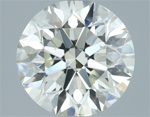 Foto Diamante Natural 2.01 quilates, Redondo , Color J, claridad SI1 y certificado IGI de