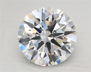 Picture of Lab Grown Diamond 2.23 Carats, Round with Excellent Cut, D Color, IF Clarity and Certified by GIA