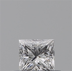 Foto Diamante Natural 0.28 quilates, Princesa , Color D, claridad VVS2 y certificado GIA de