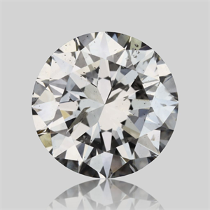 Picture of Natural Diamond 0.70 Carats, Round with Very Good Cut, G Color, I1 Clarity and Certified by GIA