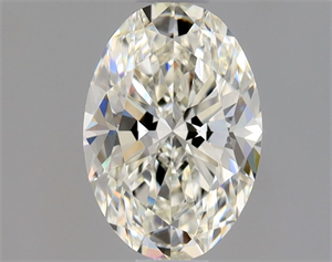 Picture of Natural Diamond 0.64 Carats, Oval with  Cut, J Color, VVS2 Clarity and Certified by GIA
