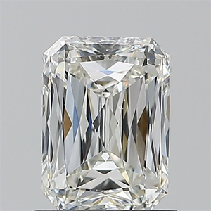 Picture of Natural Diamond 1.20 Carats, Radiant with  Cut, I Color, VS2 Clarity and Certified by GIA