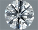 Natural Diamond 1.20 Carats, Round with Excellent Cut, G Color, SI2 Clarity and Certified by IGI