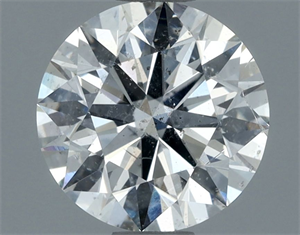 Picture of Natural Diamond 1.20 Carats, Round with Excellent Cut, G Color, SI2 Clarity and Certified by IGI