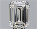 Diamante Natural 4.64 quilates, Radiante , Color H, claridad SI1 y certificado GIA