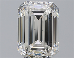 Picture of Natural Diamond 4.64 Carats, Radiant with  Cut, H Color, SI1 Clarity and Certified by GIA