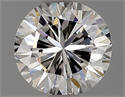 Natural Diamond 0.70 Carats, Round with Fair Cut, F Color, VS1 Clarity and Certified by HRD