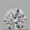 Diamante Natural 0.40 quilates, Redondo , Color E, claridad VVS1 y certificado GIA