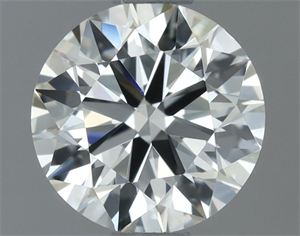 Picture of Natural Diamond 0.70 Carats, Round with Excellent Cut, J Color, VS1 Clarity and Certified by IGI