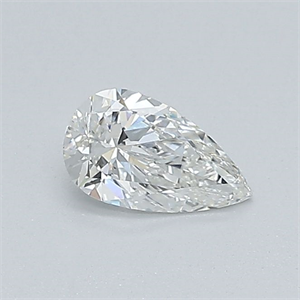 Picture of Natural Diamond 0.30 Carats, Pear with  Cut, G Color, VS2 Clarity and Certified by GIA