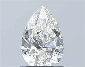Picture of Natural Diamond 0.80 Carats, Pear with  Cut, I Color, VS1 Clarity and Certified by GIA