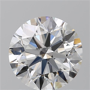 Picture of Natural Diamond 2.01 Carats, Round with Excellent Cut, G Color, VVS1 Clarity and Certified by GIA