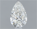 Natural Diamond 0.50 Carats, Pear with  Cut, F Color, VVS2 Clarity and Certified by GIA