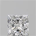 Diamante Natural 1.06 quilates, Princesa , Color G, claridad VVS1 y certificado GIA