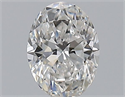 Diamante Natural 0.40 quilates, Ovalado , Color E, claridad VVS2 y certificado GIA