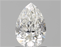 Natural Diamond 1.01 Carats, Pear with  Cut, H Color, VS1 Clarity and Certified by GIA