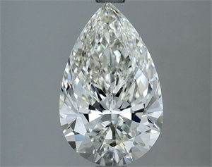 Picture of Natural Diamond 0.90 Carats, Pear with  Cut, G Color, VS2 Clarity and Certified by GIA