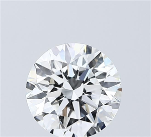 Picture of Lab Grown Diamond 2.01 Carats, Round with Excellent Cut, D Color, VVS2 Clarity and Certified by IGI