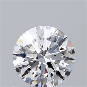 Picture of Natural Diamond 0.70 Carats, Round with Excellent Cut, D Color, VS2 Clarity and Certified by GIA
