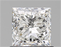 Diamante Natural 1.01 quilates, Princesa , Color H, claridad VS1 y certificado GIA