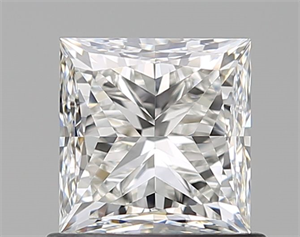 Foto Diamante Natural 1.01 quilates, Princesa , Color H, claridad VS1 y certificado GIA de
