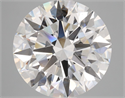 Lab Grown Diamond 7.10 Carats, Round with Ideal Cut, E Color, VS1 Clarity and Certified by IGI