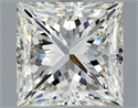 Diamante Natural 3.02 quilates, Princesa , Color J, claridad VVS1 y certificado GIA