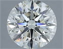 Diamante Natural 2.50 quilates, Redondo , Color J, claridad VVS1 y certificado IGI