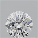Diamante Natural 0.51 quilates, Redondo , Color D, claridad IF y certificado GIA