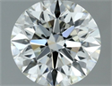 Diamante Natural 0.54 quilates, Redondo , Color H, claridad VVS2 y certificado IGI
