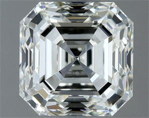 Picture of Natural Diamond 1.00 Carats, Asscher with  Cut, I Color, IF Clarity and Certified by IGI