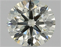 Diamante Natural 1.00 quilates, Redondo , Color N, claridad SI1 y certificado GIA