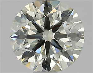 Foto Diamante Natural 1.00 quilates, Redondo , Color N, claridad SI1 y certificado GIA de