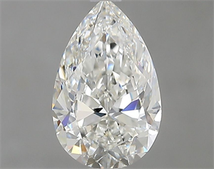 Picture of Natural Diamond 0.90 Carats, Pear with  Cut, G Color, SI1 Clarity and Certified by GIA