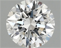 Lab Grown Diamond 1.00 Carats, Round with Excellent Cut, E Color, VVS2 Clarity and Certified by IGI