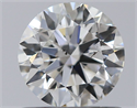 Natural Diamond 0.70 Carats, Round with Excellent Cut, F Color, SI1 Clarity and Certified by GIA