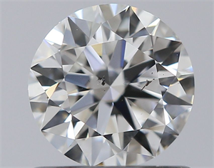 Picture of Natural Diamond 0.70 Carats, Round with Excellent Cut, F Color, SI1 Clarity and Certified by GIA