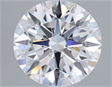 Lab Grown Diamond 2.04 Carats, Round with Excellent Cut, E Color, VVS1 Clarity and Certified by GIA