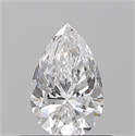 Diamante Natural 0.50 quilates, De pera , Color D, claridad VS1 y certificado GIA