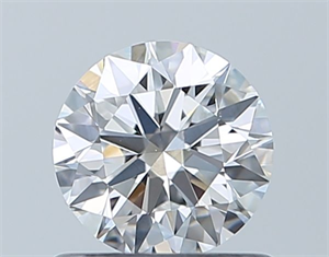 Picture of Natural Diamond 0.70 Carats, Round with Excellent Cut, E Color, VS1 Clarity and Certified by GIA
