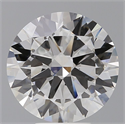 Lab Grown Diamond 6.00 Carats, Round with Excellent Cut, E Color, VVS2 Clarity and Certified by IGI