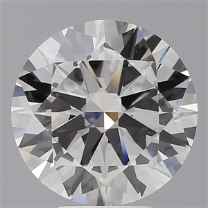 Picture of Lab Grown Diamond 6.00 Carats, Round with Excellent Cut, E Color, VVS2 Clarity and Certified by IGI